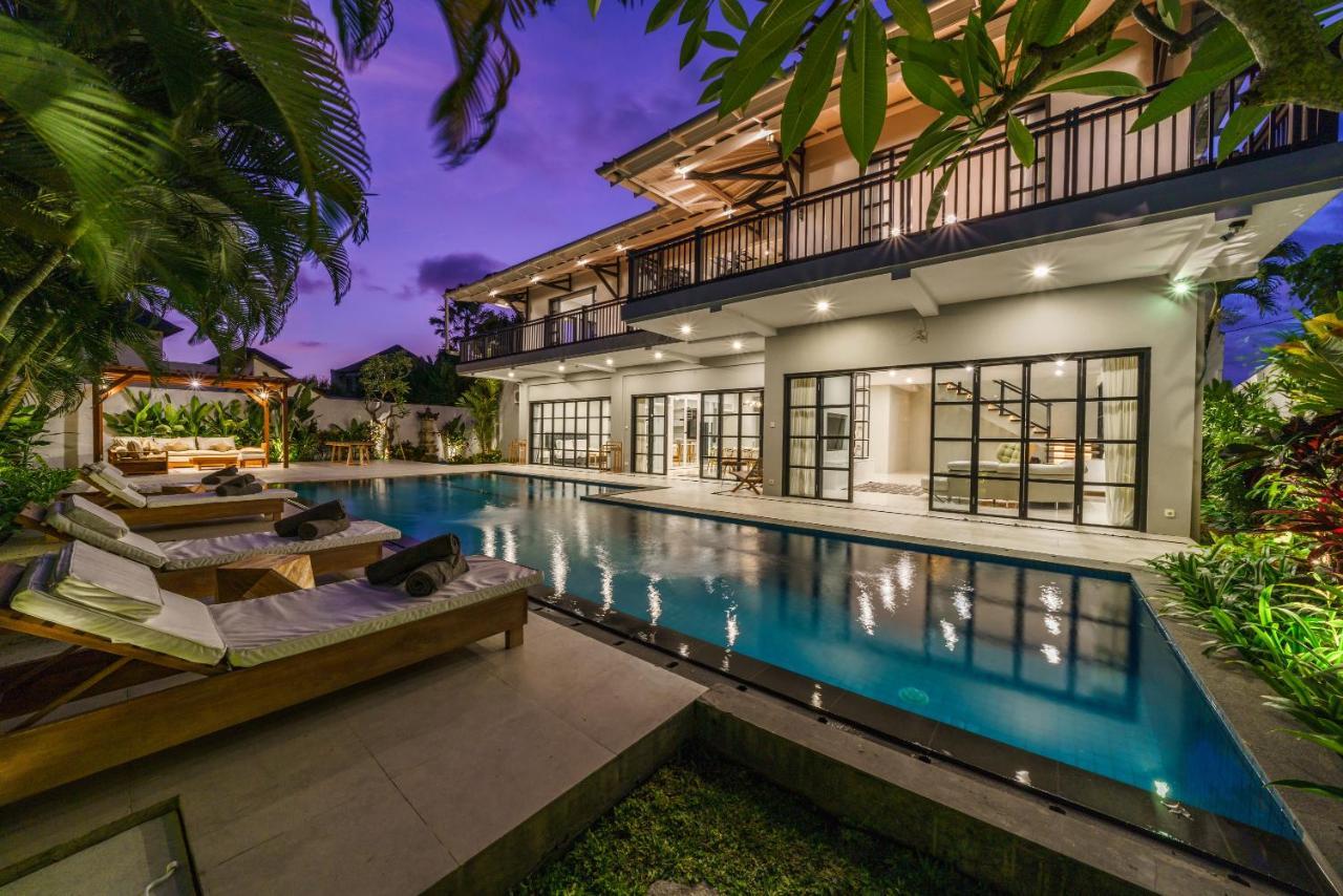 Villa Okenada - Modern 5-Bedroom Pool Villa In Berawa! Canggu Exterior foto
