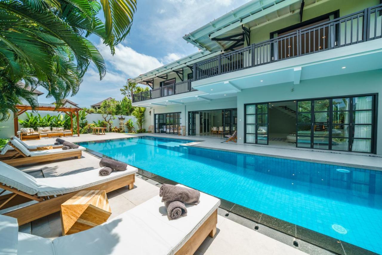Villa Okenada - Modern 5-Bedroom Pool Villa In Berawa! Canggu Exterior foto